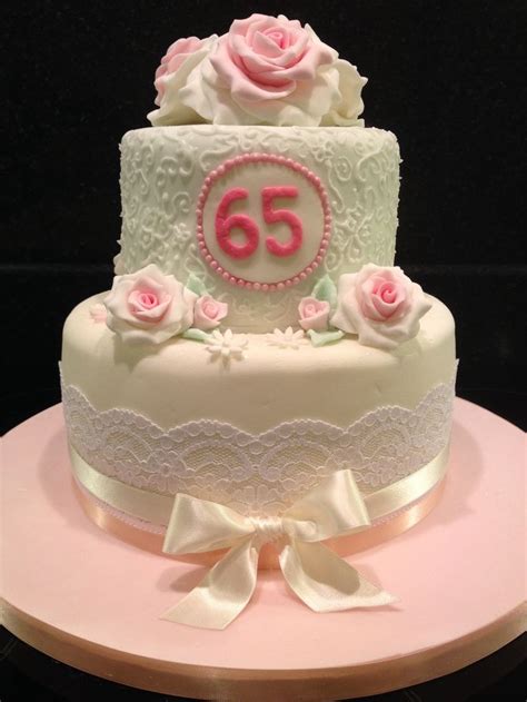 65th birthday cake